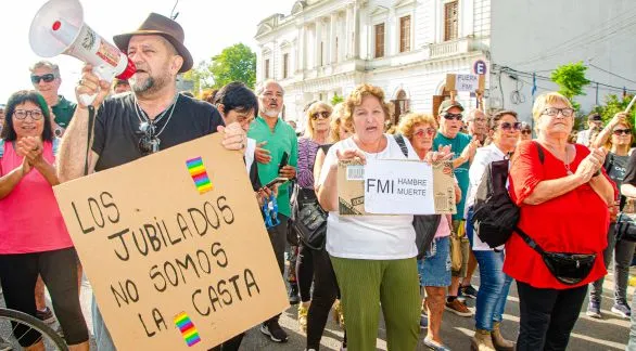 "Los jubilados no somos la casta" 