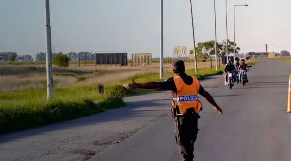 Operativos de seguridad durante el Encuentro Mototurístico