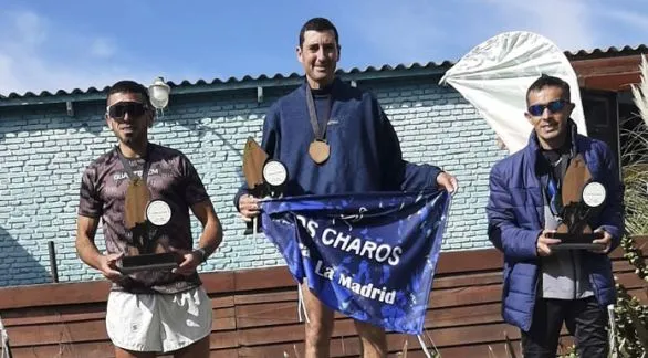 Tres azuleños compitieron en La Madrid 
