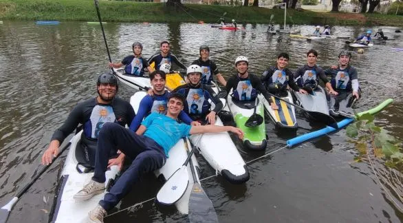 La Selección Argentina de Kayak Polo concentró en Azul