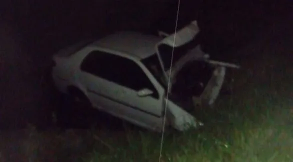 Despiste de un auto en la Ruta 3: un hombre seguía internado