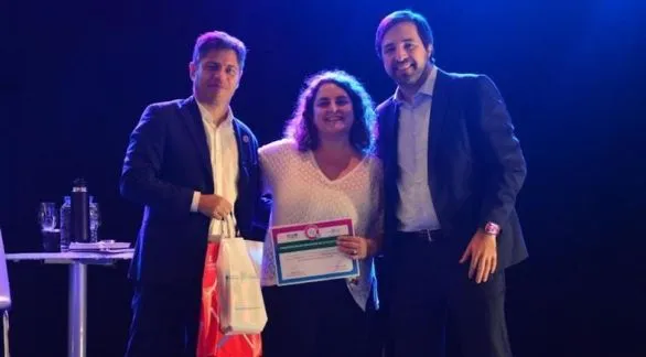 El trabajo de un equipo interdisciplinar de Azul  fue premiado en el Congreso de Salud Provincial