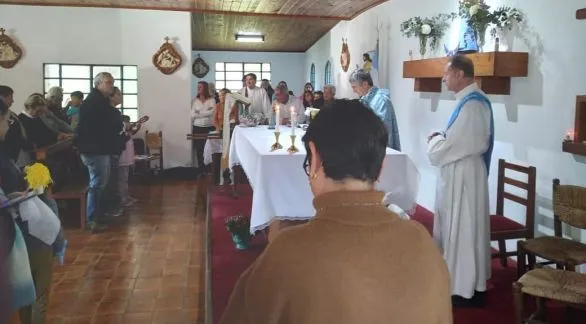 Misa en honor a Nuestra Señora de Luján 