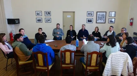  Reunión con referentes del Sindicato de Trabajadores Municipales