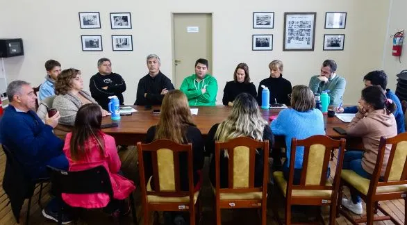 Autoridades y Concejales recibieron a referentes de ATE y SOEMPA