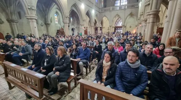  El Obispo Salaberry presidió el Te Deum del 25 de Mayo