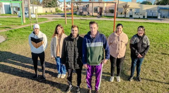 "La idea es construir el barrio entre todos"