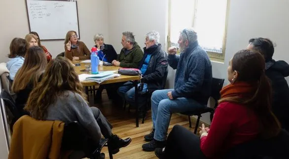 El Consejo de Arbolado Público se reunió con   las titulares de los Juzgados de Faltas de Azul