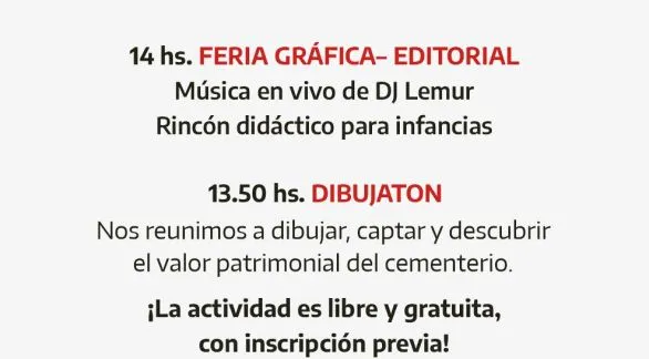 Feria gráfica y dibujatón en el Centro Salamone