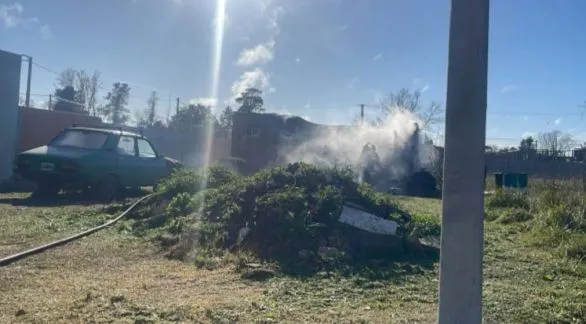 Una familia perdió todo en un incendio