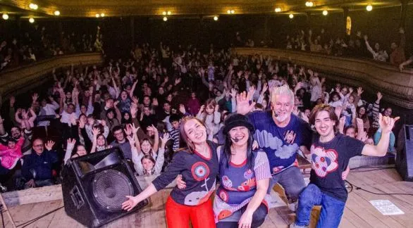 Chima Chiodi celebró una década de música infantil   con un show inolvidable en el Teatro Español
