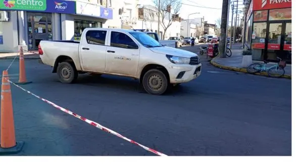 Lesionada en un siniestro vial, una mujer tuvo que ser hospitalizada