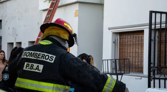Un hombre y su esposa fallecieron  al incendiarse la casa donde vivían 