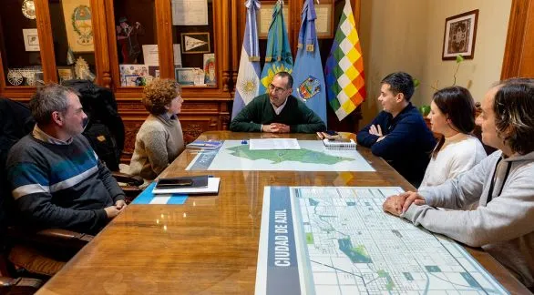 Se firmó un contrato de comodato con la Escuela   Técnica N° 2 para el funcionamiento del "Pamperito"