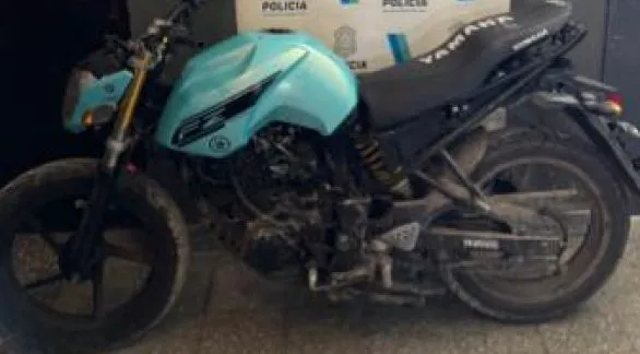  Moto robada en Azul fue hallada en Olavarría: un menor sería el autor del hecho