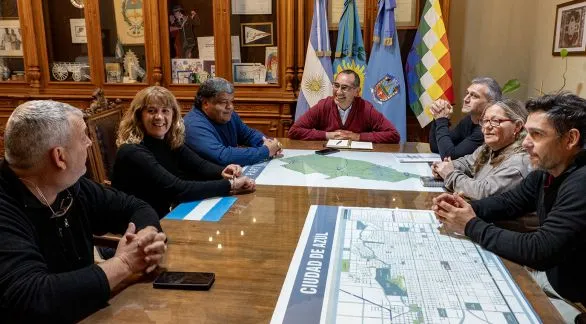 El Intendente se reunió con miembros   del Consejo Municipal de Deportes