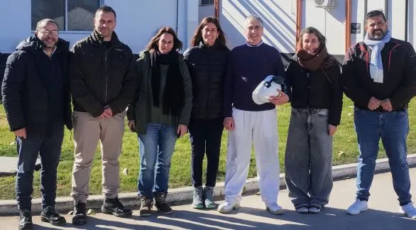 DEVESA: Visita de autoridades y concejales 