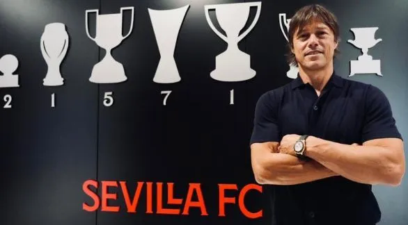 Matías Almeyda tuvo su primer día como DT de Sevilla 