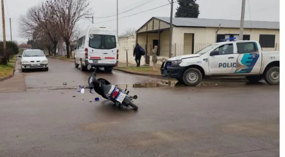 Una embarazada tuvo que ser hospitalizada por un siniestro vial