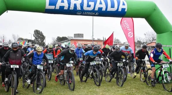 Mountain Bike: Duca, Sottile y Azimonti compitieron en Laprida 