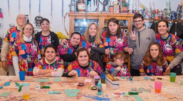 Un espacio que abraza la diversidad y apuesta a la inclusión: "Los artistas del centro"