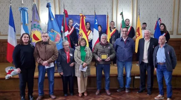 Acto por un nuevo aniversario de la República de Francia