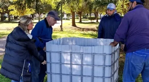  "Los vecinos de Chillar se muestran muy   interesados en cuidar el medio ambiente"
