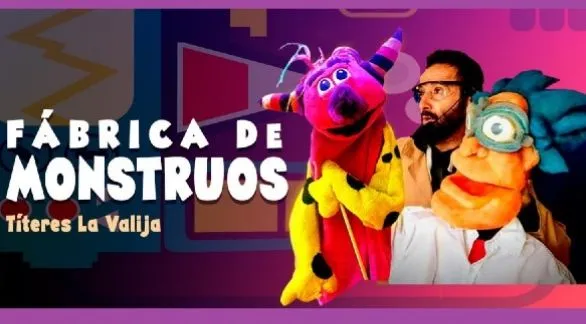 Títeres en Vacaciones en el Museo Comunitario: "Fábrica de Monstruos" se presenta el domingo 27