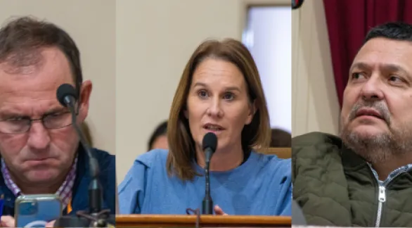 Los concejales que finalizan su mandato:
