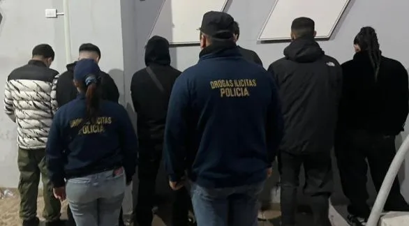 Megaoperativo antidrogas en una fiesta electrónica: identificaron a los cinco imputados