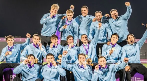 El azuleño Jerónimo Sorondo, campeón panamericano con Los Pumitas 7's en Asunción