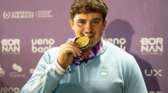 Juan Arrieguez hizo historia y ganó la medalla de oro en impulso de bala