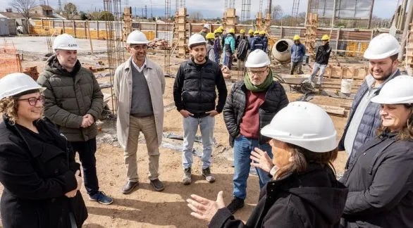 Se avanza en la construcción del Instituto 2