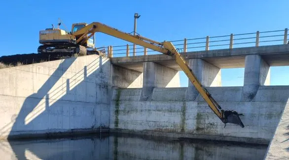  Trabajos en la Presa La Isidora