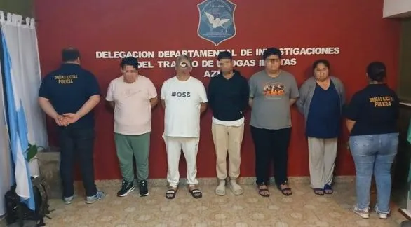 El preso, un mensaje y la  banda narco desbaratada 