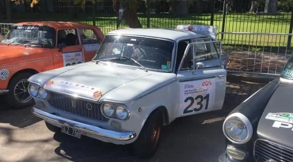 Una dupla azuleña completó los 3321 kilómetros del Gran   Premio Argentino Histórico 