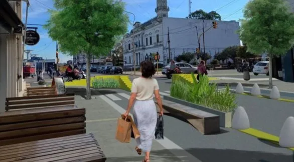 Se creará en Azul el programa municipal para el  desarrollo del Centro Comercial a Cielo Abierto