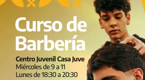 Se dictará un curso de barbería en el Centro Juvenil 