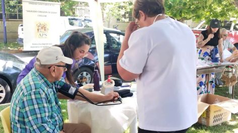 Se realizó la jornada de promoción de la salud en Chillar
